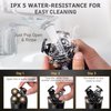 5 in 1 Electric Razor for Men and Women, USB Rechargeable and Waterproof Cordless Trimmer, Includes Rotating Bald Head Shaver, Nose Hair Trimmer, Beard Shaper, Silicone Brush, and Cleansing Brush
