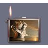 Funny Titanic Cat Cigarette Case Lighter Wallet Business Card Holder