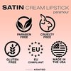 Kandi Koated Satin Lip Color [Paramour] Soft & Creamy Lipstick by Kandi Burruss | Rich Colors, Paraben-Free, Cruelty-Free Creme Lipstick | Beauty & Makeup