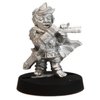Stonehaven Halfling Fife Player Miniature Figure (for 28mm Scale Table Top War Games) - Made in USA