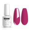 Vishine Soak-Off UV LED Gel Polish Nail Art Manicure Lacquer Medium Violetred(075)