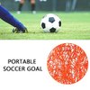 Soccer Replacement Net, Soccer Goal Nets Durable Thickened Soccer Goal Net for Playground Feild 10 x 7ft / 18 x 7ft / 24 x 8ft(5 People)