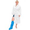 BLOCCS 100% Waterproof Cast Cover for Showering Leg- Swim on Vacation, Shower & Bathe. Durable Adult Leg Cast Protector for Shower or Swimming - #ASL74 - Adult Short Leg