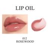 KYDA Hydrating Lip Glow Oil, Moisturizing Lip Oil, Glossy Transparent Plumping Lip Gloss, Tinted Lip Oil for Lip Care and Dry Lips-Rosewood