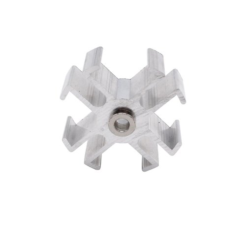 1" Aluminum Radiator Fan Spacer Kit 1210 Compatible for GM Chevy