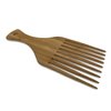 Afro Hair Pick - Natural Wood Afro Combs for Women Men - Wide Tooth Wooded Hair Comb for African American Pick for Hair
