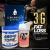 Ronnie Coleman Signature Series Amino-Tone EAAs Amino Acids Powder with BCAAs, Hydration Essential Amino Acids Post Workout Muscle Recovery, Blue Razz, 30 Servings