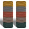 KANPRINCESS 100Pcs Multi-Color Hair Ties For Thick And Curly Hair, Elastic Hair Ties For Women, Men And Girls, No Damage Ponytail Holder Hair Bands(Set5)