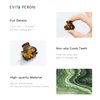 EVITA PERONI Small Hair Claw Clips, Bangs Clips for Thin Hair, Hair Buns Braided Bangs Accessories, Mini Jaw Clips for Women