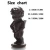 Manneken PIS Backflow Incense Burner with 10 PCS Backflow Incense Cones, Waterfall Incense Holders Home Decor Gift Decorations Statue Ornaments