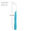 2 Pcs Dental Mirror with Light Tool LED Lighted Teeth Inspection Mirror Anti Fog Curve Angle Dentist Oral Care Tool