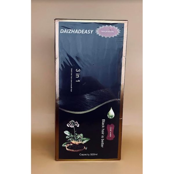 DAIZHADEASY Komi Shampoo Japan 500mL Authentic Japanese Hair Dye Shampoo (6 Colors) (Brown Black)