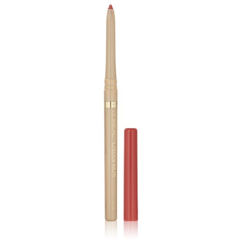 L'Oreal Paris Colour Riche Lip Liner with Omega 3 and Vitamin E, Forever Rose, 0.007 oz.