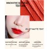 Velvet Lip Mud Tinted, Matte Lip Cream Lip Gloss, Velvet Matte Finish, Blendable High-Pigmentation Silky Creamy Texture, Lightweight, Soft, Moisturizing, Korean Lipstick Makeup Gift for Women Girl-#02