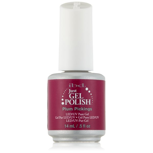 IBD Just Gel Nail Polish, Plum Pickings, 0.5 Fluid Ounce