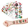 Mexico Independence Temporary Tattoos Viva Mexican Party Decorations Favors Supplies Mexican Themed Cute Stickers 10 Sheets 100 PCS Gifts for Baby Girls Boys Class School Carnival