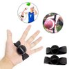LJHYSD American Football Catching Trainer Band, Football Receiving Training Hand Strap, Rugby Football Receiver Training, Volleyball Catching Hand Strap Beginner Practice Fingertip, 2pcs
