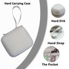 XEGIMOR Hard Carrying Case for Anbernic RG35XXSP Handheld Game Console, RG35XXSP Holder for Retro Games Console RG35XXSP Accessories(Only Case) (White)