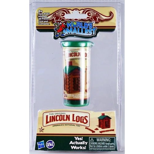 World's Smallest Lincoln Logs