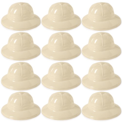 JOYIN 24 Pcs Safari Party Hats,Jungle Theme Animals Explorer Party Hat for Kids Dress Up, Themed Birthday Party and Safari Dress Up