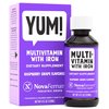 NovaFerrum Yum | Multivitamin with Iron for Infants, Toddlers & Kids | Immune Support | Ages 4 & Under | Gluten Free Certified | Sugar Free | Raspberry Grape | 120 Servings