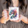 Hyturtle Dragon Cup Gifts Dragon Lover, Just A Girl Who Loves Dragons Coffee Mug Stainless Steel 12oz, Dragon Gifts For Women, Cute Animal Lover Gift For Girls, Daughter On Birthday Christmas