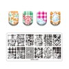 VNC 21 Pcs Nail Stamp Plates Set 16 Plate 2Stamper and 2 Scraper 1storage Bag Nails Art Stamping Plate Scraper Stamper Set Leaves Flowers Animal Nail Plate Template Image Plate Set