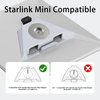Heavy Duty High Strength Stainless Steel Marine-Grade Adjustable Fixed Mount for 2024 Version Starlink Mini Antenna, Specialized Perfect for Installation on Boats, Yachts, Sailboats, Eifagur