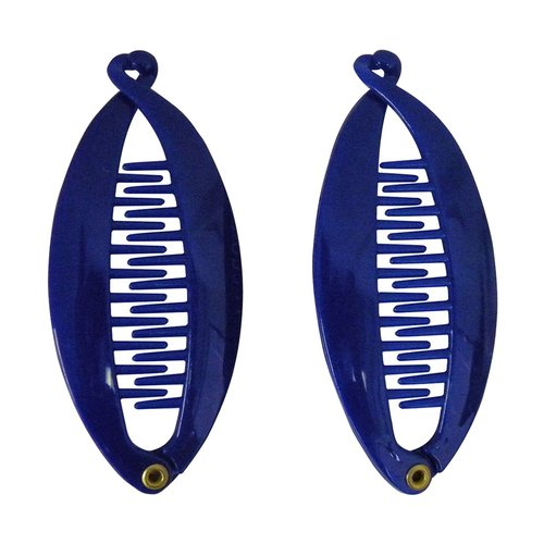 SET OF TWO Royal 3.5 Inch Mini Banana Clip Hair Clincher