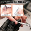 LePinko Cuticle Scissors, Extra Fine Tip, for Manicure and Pedicure, Gifts for Men Women