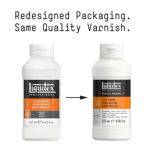 Liquitex Professional Gloss Varnish, 237ml (8-oz)