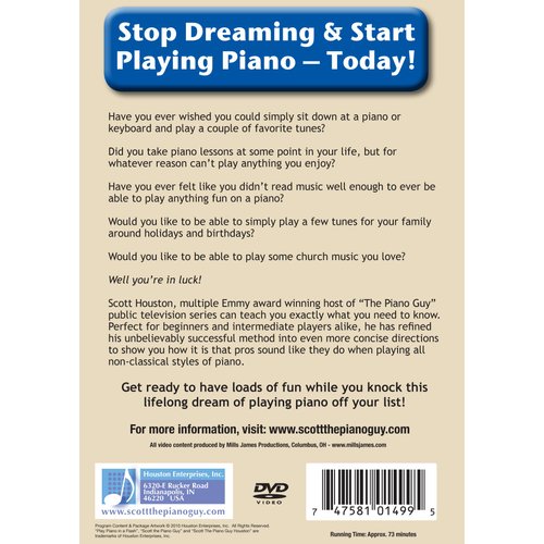 The New Play Piano In A Flash: 3 Steps to Piano Success