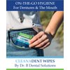 Dr. B Dental Solutions Cleanadent Wipes - Convenient Denture Cleaning Wipes, Refreshes Gums, No Artificial Colors/Flavors - 30 Pack