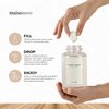 MAISONOVO Foaming Hand Soap Refills | 4 Mixed Foaming Hand Soap Refills + 1 Clear Glass with Silver Pump Foaming Dispenser | Hand Soap Foam Refill