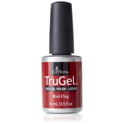 EZ Flow 2nd Launch Red Flag Gel Polish, 0.5 Fluid Ounce