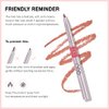 lip liner pencils, Modern Classic Lip Liner, Lip Liner Pigmented Vegan Matte, Lasting Finish Lip Liner, Luxurious Creamy Long Lasting Lip Liner, Prevents Feathering and Fading (06#Peach Red, 1)