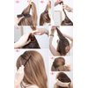 AnHua®2PCS Charming BUMP IT UP Volume Inserts Do Beehive hair styler Insert Tool Hair Comb Black/Brown colors for choose Hot (Beige)