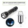 Honoson 3 Pieces Flashlight Bulb 55-Lumen 4.5 Volt Led Krypton Replacement Bulb Flashlight Bulbs for Flashlight Torch with 10 Year Lifespan, 41-1644 Krypton Flashlight Bayonet Base LED Bulb