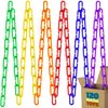Skoolzy 120 Pcs Plastic Chain Links for Kindergarten, Link and C Clips for Kindergarten Math Games, Classroom Must Haves and Fine Motor Toys, Links for Fine Motor Skills & Kindergarten Manipulatives