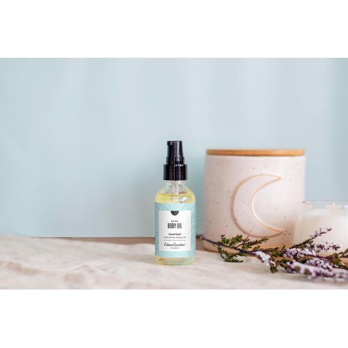 Edens Garden Good Night Bath & Body Oil Sleep Blend – Pure Essential Oils & Vitamin E for Moisturizing Dry Skin – Calming Aromatherapy After-Shower Scented Oil for Women & Men, 2 fl oz (59 ml)