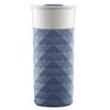 Ello Ogden BPA-Free Ceramic Travel Mug with Lid, Evening Blue, 16 oz