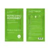 GLAM UP Sheet Mask Refreshing Peppermint (10 sheets) - Calming, Pore Tightening