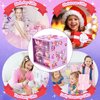 Toddler Toys for Ages 5-7 Girls Jewelry Set,51 Pcs Kids Toys for girls age 8-10 Clip on Earrings,Princess Toys Adjustable Ring,Girls Toys Age 3 4 5 6-8 Year Old Birthday Christmas Gifts Hair Clip