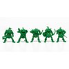 Fantasy Battles Creature Mini Action Figure Playset- Orcs Mutants 2 ʺ Fantasy Figures - XL 1/32nd Scale DND 5 pcs Characters Accessories RPGs and Soldiers