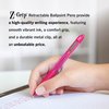 Zebra Pen Z-Grip Retractable Ballpoint Pen, Medium Point, 1.0mm, Assorted Fashion Colors - 18 Pieces (22208)