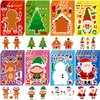 SmilinFit Christmas Stickers - Toddlers Stocking Stuffers for Kids, DIY Christmas Crafts for Kids, Christmas Party Favors Supplies, Christmas Gifts Activity Games Classroom Decorations