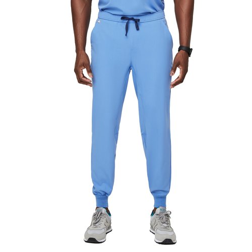 FIGS Tansen Jogger Scrub Pants for Men - Ceil Blue, XS