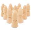Gnome Wood Peg Dolls Unfinished 2-3/4 inch, Pack of 50 Peg People for Crafting, Miniature Figures & Small World Play, by Woodpeckers