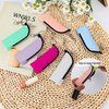 GOCOHHI Chapstick Holder, 6 Pcs Lip Balm Sleeve Pouch, Portable Lipstick Holder Bag, Clip-on Makeup Travel Accessories, Great Stuffers for Women