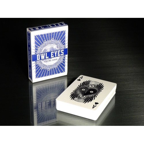 Owl Eyes Playing Cards Deck - Midnight Blue